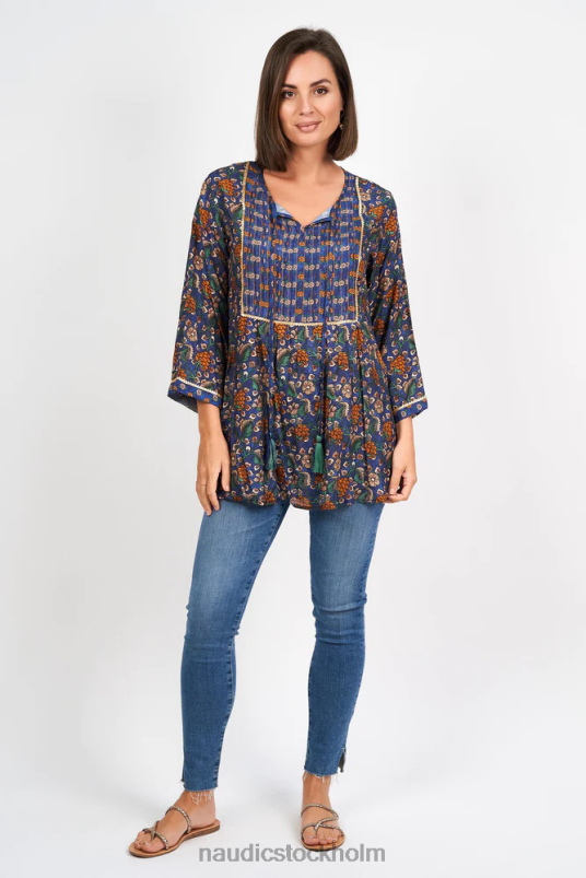 kvinnor Naudic cypriati topp madison blå kläder ZN2F6399