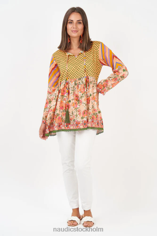kvinnor Naudic dee dee top harlo patch persika kläder ZN2F6375