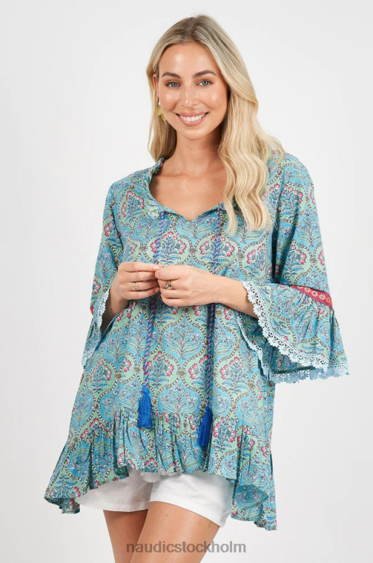 kvinnor Naudic hacienda tunika folkmusik kläder ZN2F6270