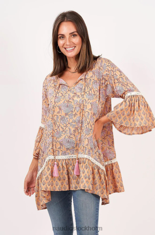 kvinnor Naudic hacienda tunika prairie kläder ZN2F6231