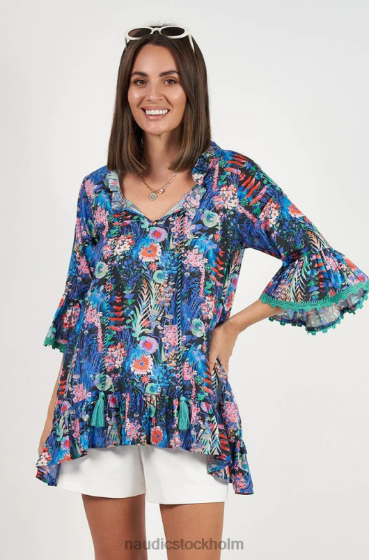 kvinnor Naudic hacienda tunika teneriffa kläder ZN2F6138