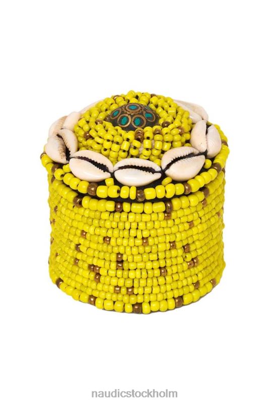 kvinnor Naudic liten handpärlbar prydnadslåda kläder ZN2F6342