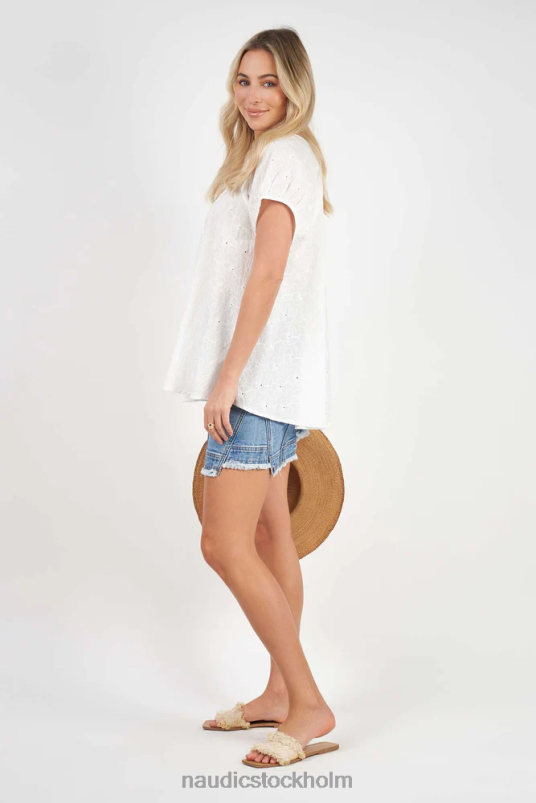 kvinnor Naudic sao paulo top stockholm broderie kläder ZN2F6135