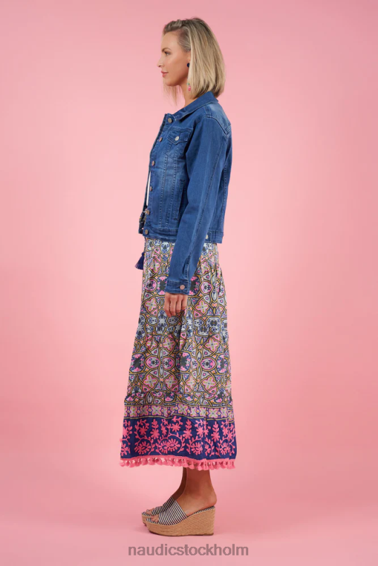 kvinnor Naudic country denim klassisk stretchjacka kläder ZN2F6258