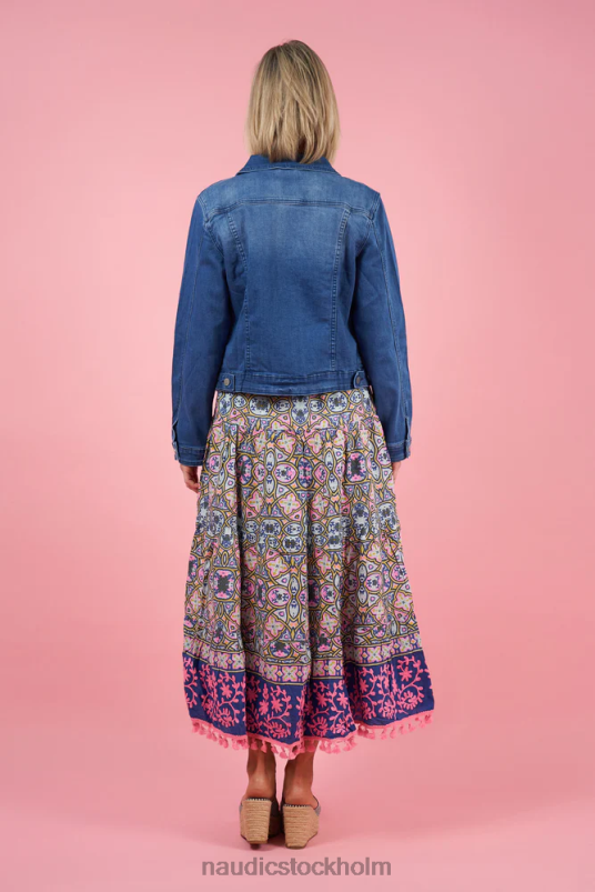 kvinnor Naudic country denim klassisk stretchjacka kläder ZN2F6258