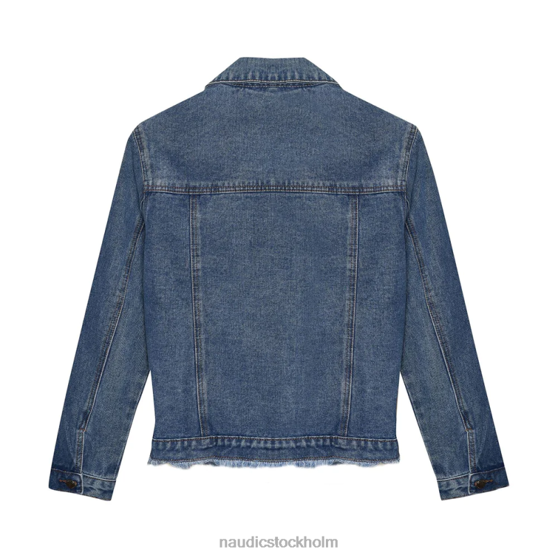 kvinnor Naudic country denim vintage blå jacka kläder ZN2F6259