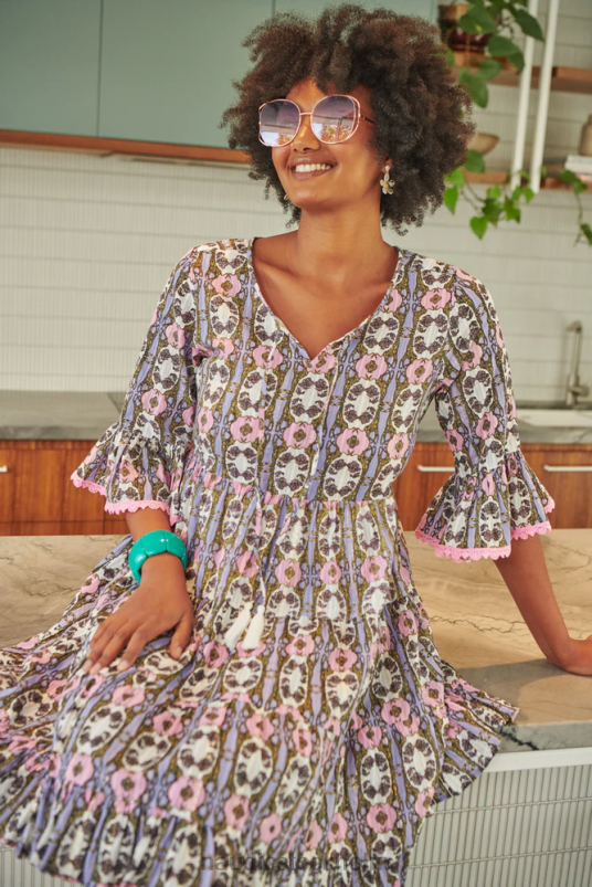 kvinnor Naudic Libra klänning oxford kläder ZN2F653