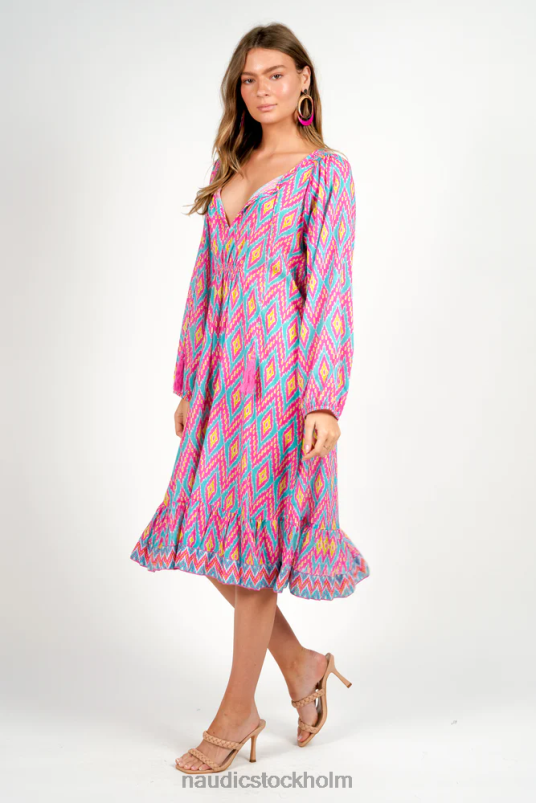 kvinnor Naudic allora klänning zumi kläder ZN2F6321