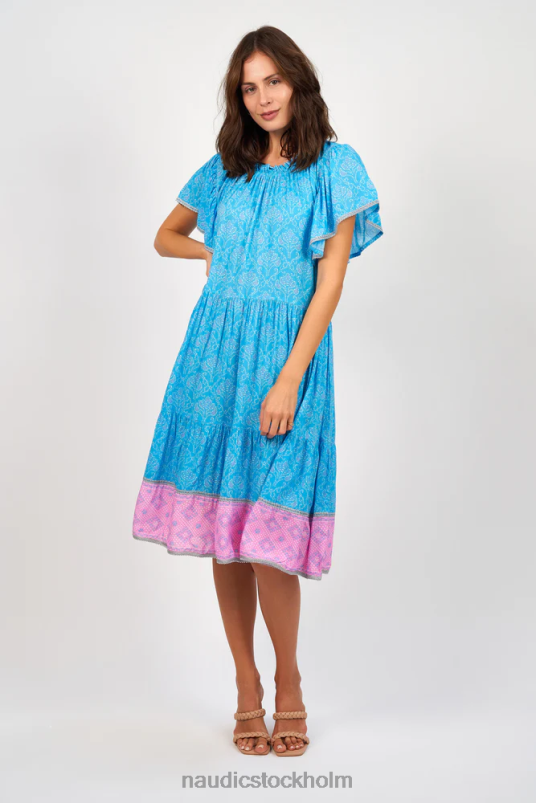 kvinnor Naudic bianca klänning dali kläder ZN2F6297