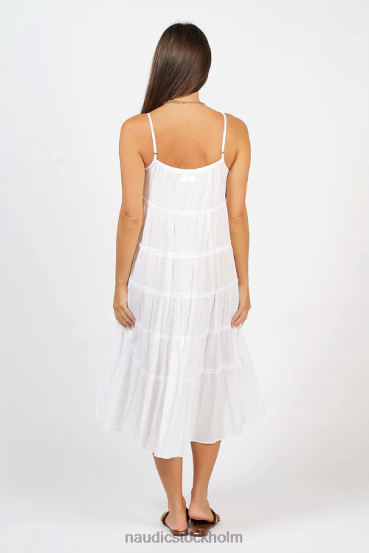 kvinnor Naudic hip hop klänning vit kläder ZN2F6103