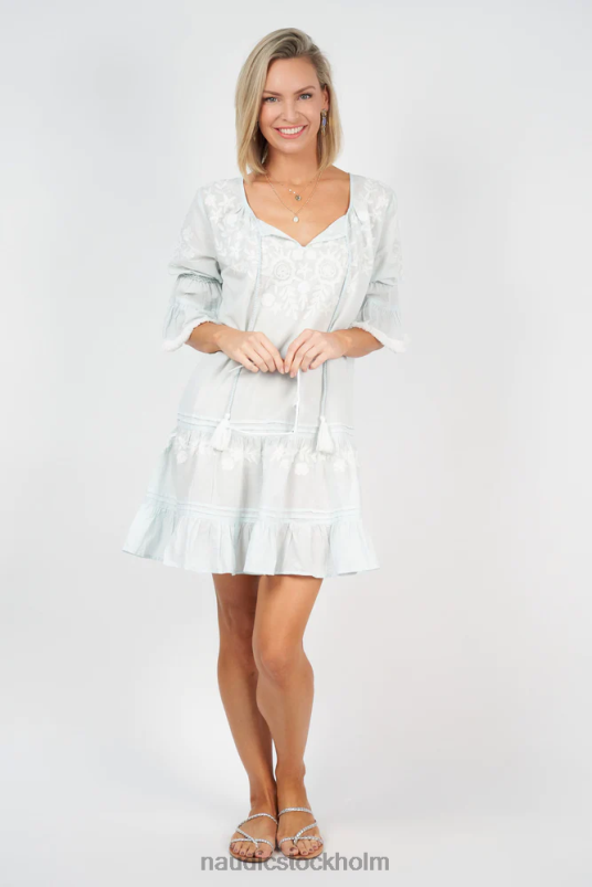 kvinnor Naudic kasbah klänning azalea emb kläder ZN2F6252