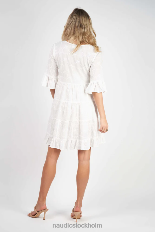 kvinnor Naudic libra klänning chantilly schiffli kläder ZN2F671