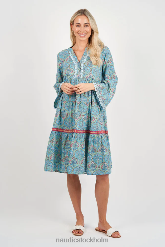 kvinnor Naudic ljungklänning folk kläder ZN2F6269