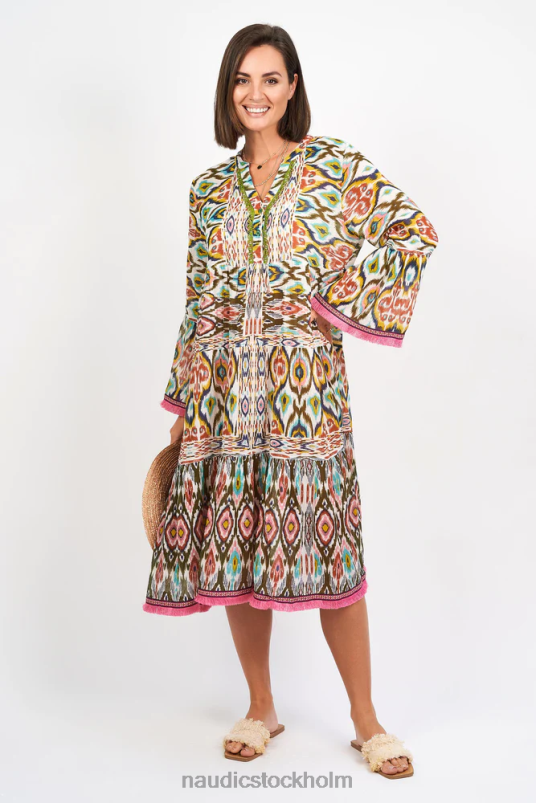 kvinnor Naudic ljungklänning gaia kläder ZN2F6209