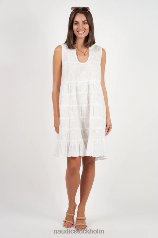 kvinnor Naudic lulu klänning chantilly schiffli kläder ZN2F673