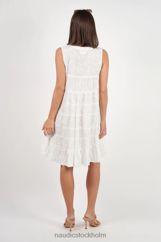 kvinnor Naudic lulu klänning chantilly schiffli kläder ZN2F673