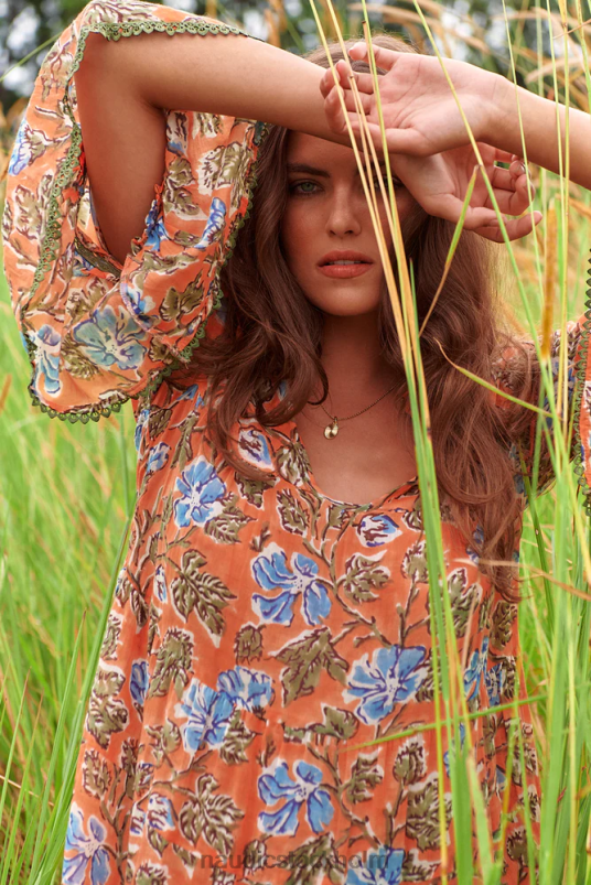 kvinnor Naudic lulu långärmad klänning montana kläder ZN2F6227