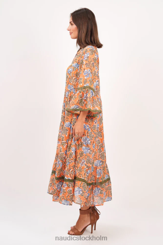 kvinnor Naudic lulu långärmad klänning montana kläder ZN2F6227