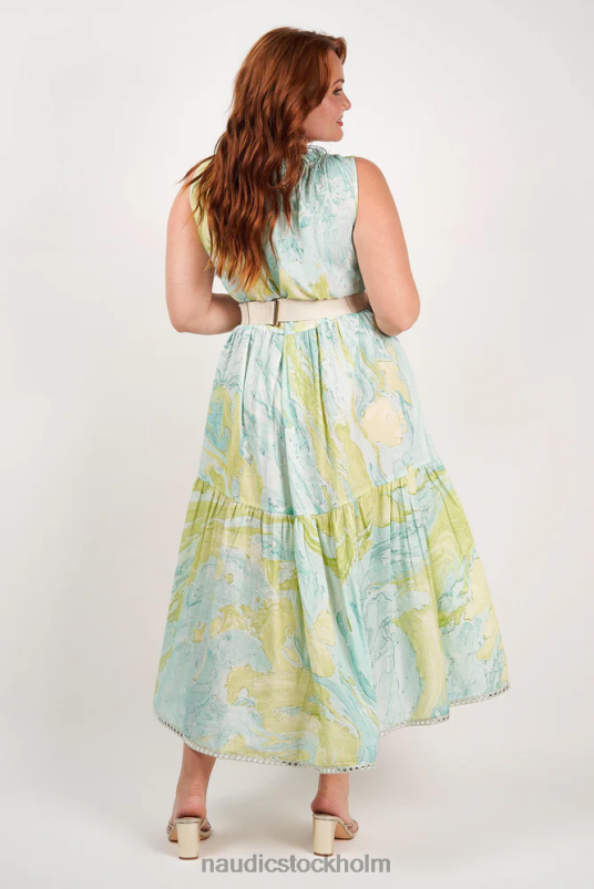 kvinnor Naudic mabel klänning marmor kläder ZN2F6276