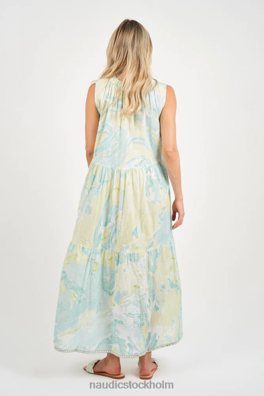 kvinnor Naudic mabel klänning marmor kläder ZN2F6276