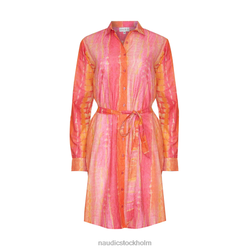 kvinnor Naudic marina skjorta klänning charm rosa kläder ZN2F6403