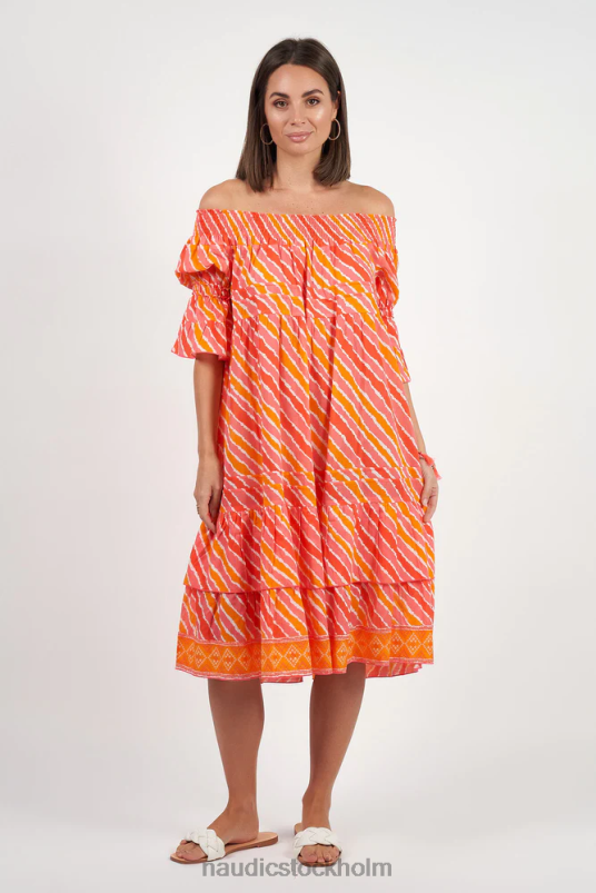 kvinnor Naudic pippa klänning adria kläder ZN2F67