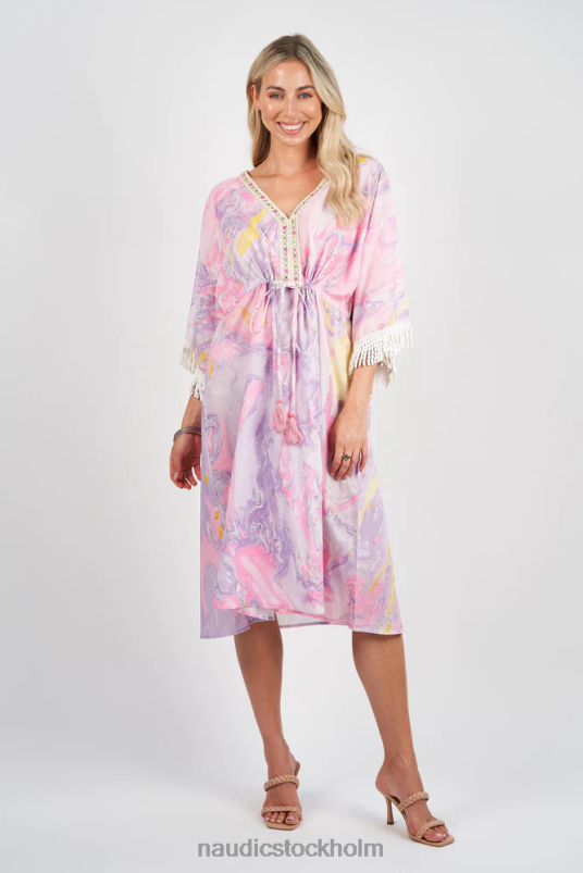 kvinnor Naudic rio klänning marmor kläder ZN2F6275