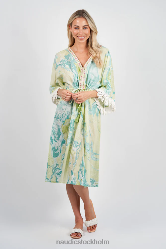 kvinnor Naudic rio klänning marmor kläder ZN2F6278