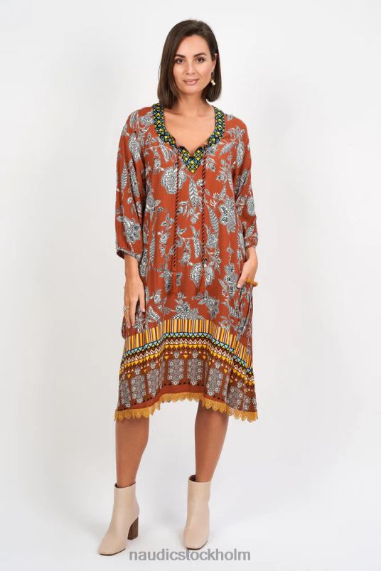 kvinnor Naudic sao paulo klänning aster kläder ZN2F6219