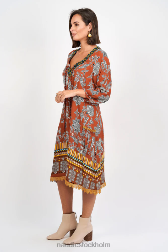 kvinnor Naudic sao paulo klänning aster kläder ZN2F6219