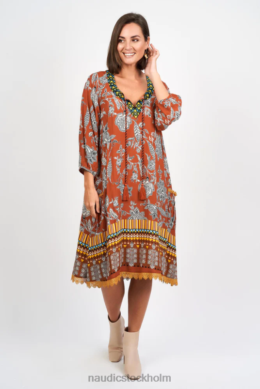 kvinnor Naudic sao paulo klänning aster kläder ZN2F6219