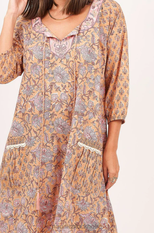 kvinnor Naudic sao paulo långärmad klänning prairie kläder ZN2F6230