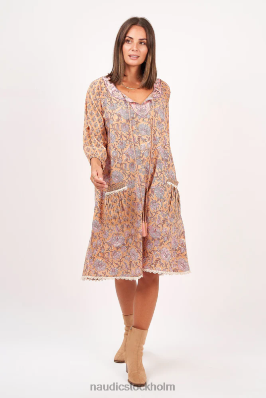 kvinnor Naudic sao paulo långärmad klänning prairie kläder ZN2F6230