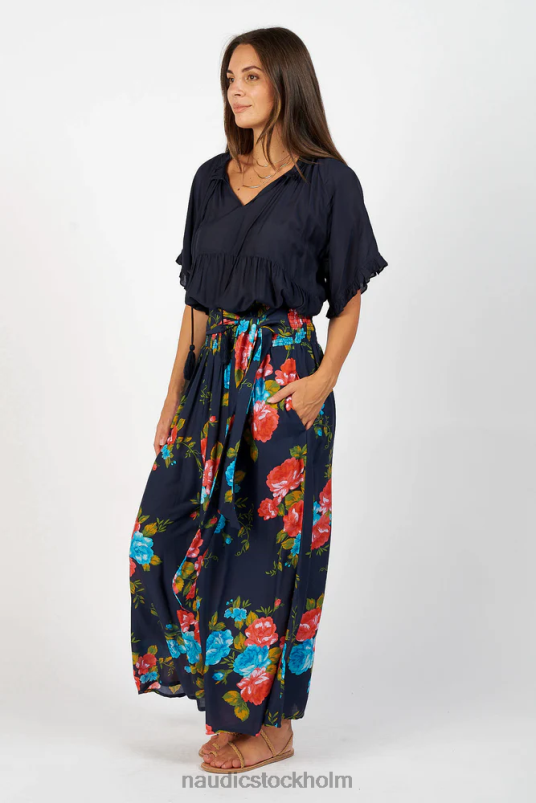 kvinnor Naudic matilda kortärmad marinblå kläder ZN2F6180