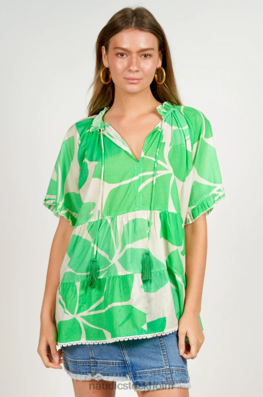 kvinnor Naudic matilda kortärmad topp tahiti kläder ZN2F6313