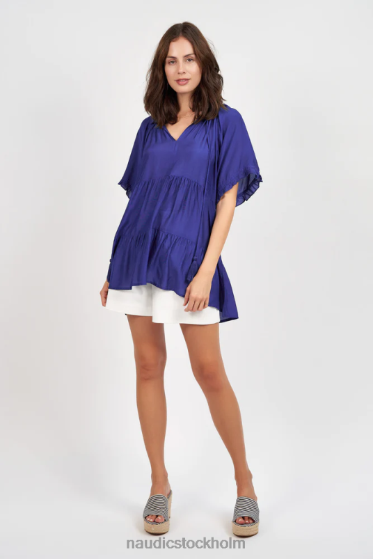 kvinnor Naudic matilda kortärmad toppblock kläder ZN2F6326