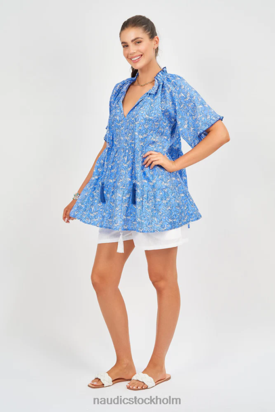 kvinnor Naudic matilda kortärmad toppvilla kläder ZN2F6280