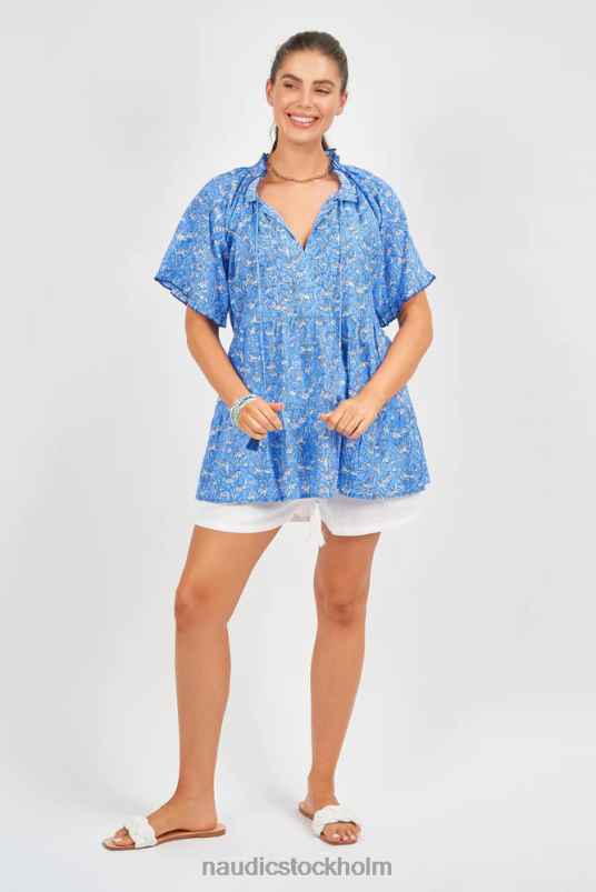 kvinnor Naudic matilda kortärmad toppvilla kläder ZN2F6280