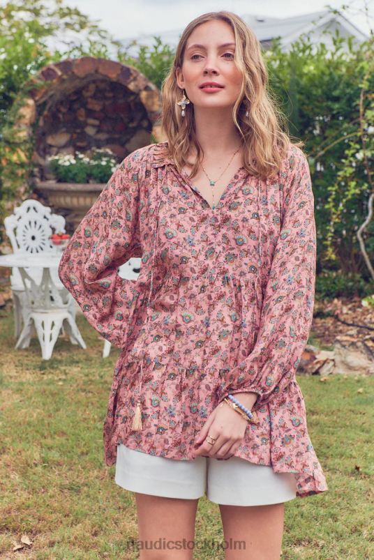 kvinnor Naudic matilda långärmad topp astor kläder ZN2F6160