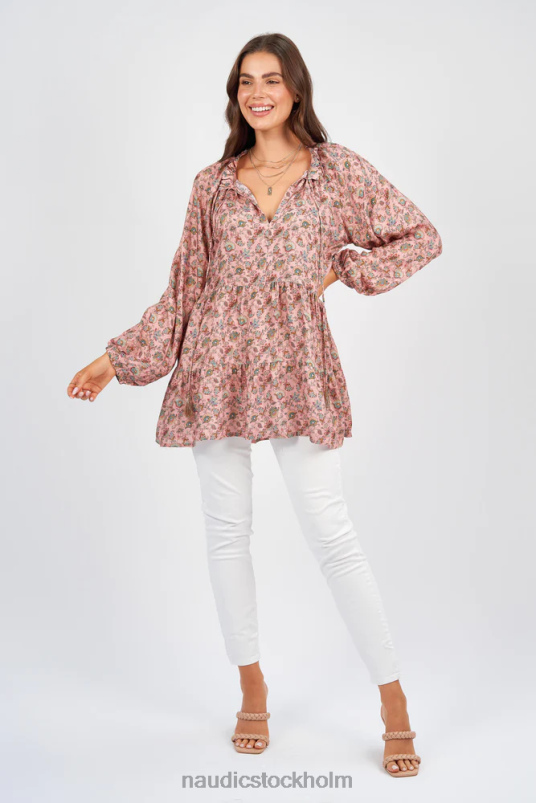 kvinnor Naudic matilda långärmad topp astor kläder ZN2F6160