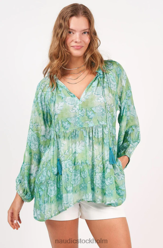 kvinnor Naudic matilda långärmad topp derbyshire kläder ZN2F6184