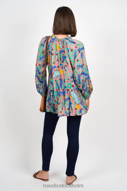 kvinnor Naudic matilda långärmad topp mira kläder ZN2F6222