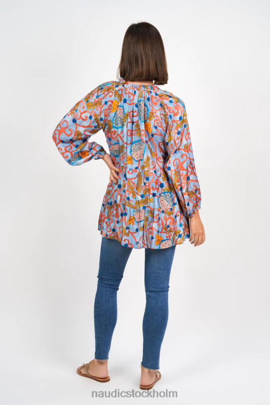 kvinnor Naudic matilda långärmad topp mira kläder ZN2F6224