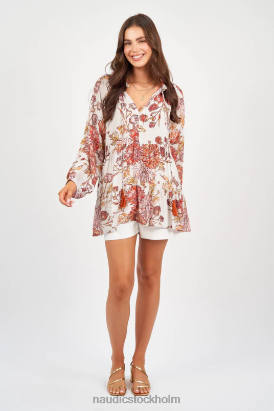 kvinnor Naudic matilda långärmad topp pil kläder ZN2F6161