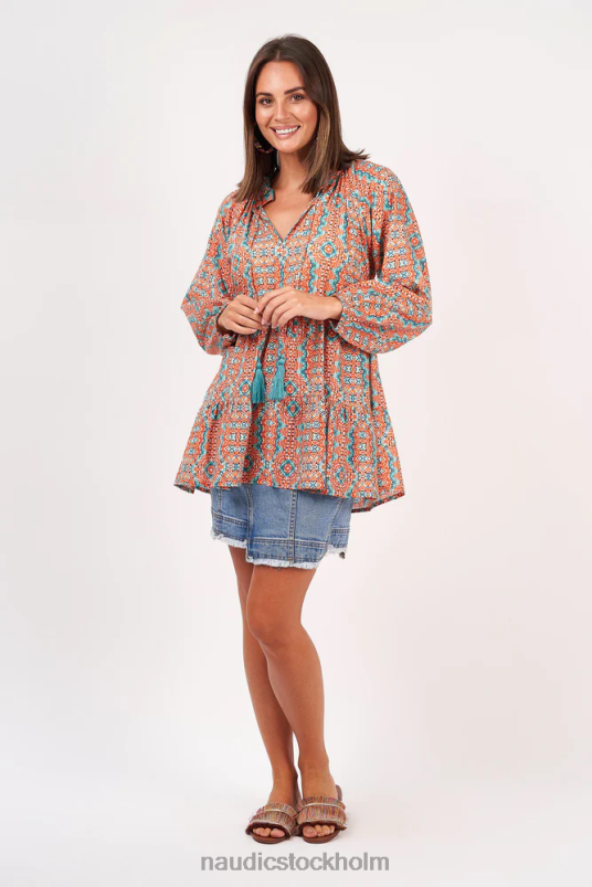 kvinnor Naudic matilda långärmad topp soho kläder ZN2F6157