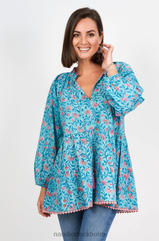 kvinnor Naudic matilda långärmad topp violett kläder ZN2F6263