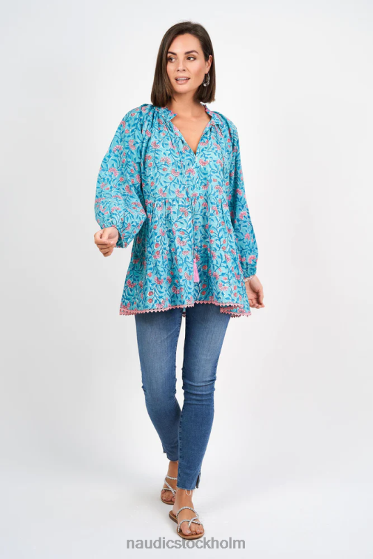 kvinnor Naudic matilda långärmad topp violett kläder ZN2F6263