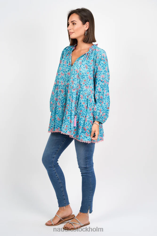 kvinnor Naudic matilda långärmad topp violett kläder ZN2F6263