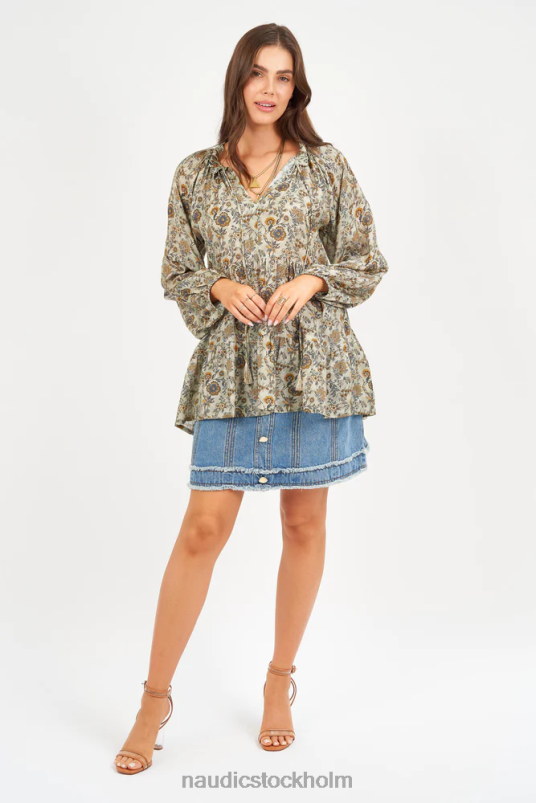 kvinnor Naudic matilda långärmad topp waldorf kläder ZN2F6162