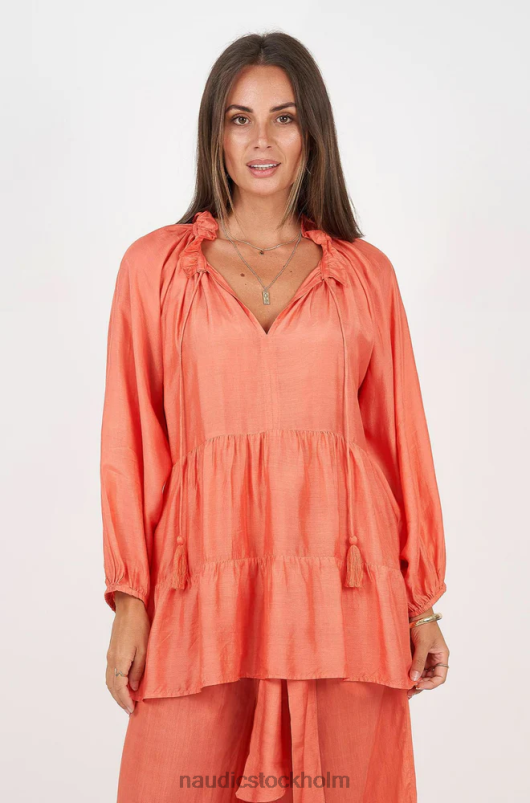 kvinnor Naudic matilda långärmad toppblock kläder ZN2F6164